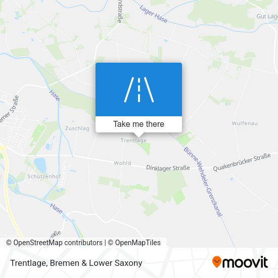 Trentlage map