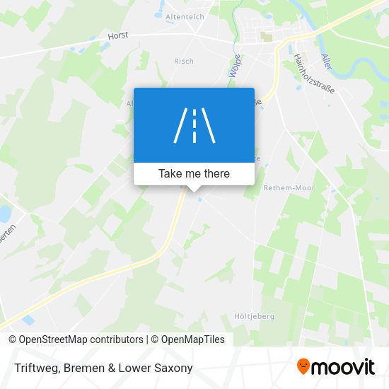 Triftweg map
