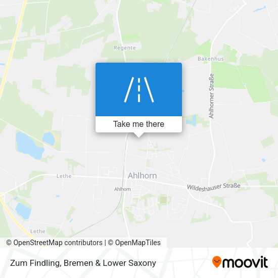 Zum Findling map
