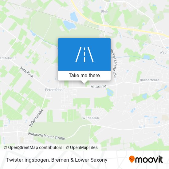 Twisterlingsbogen map