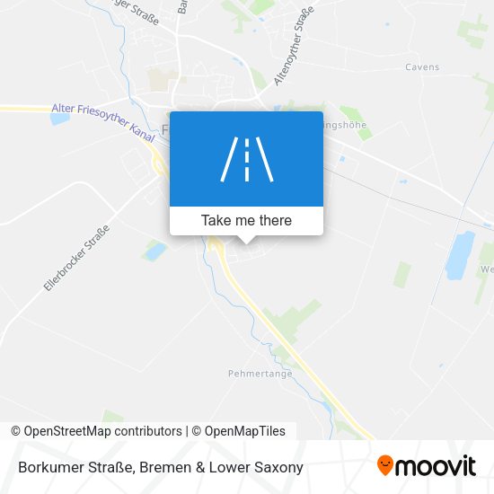 Borkumer Straße map