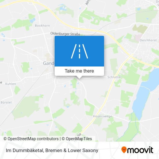 Im Dummbäketal map