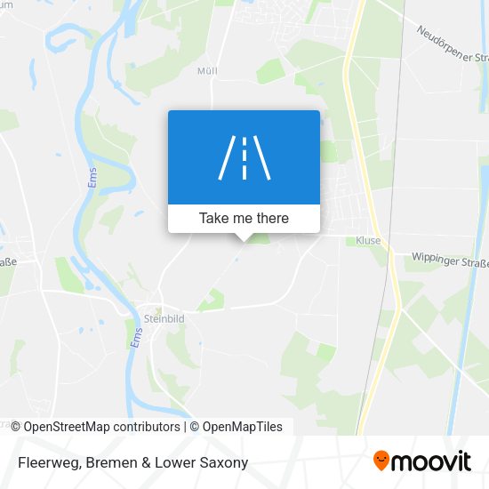 Fleerweg map