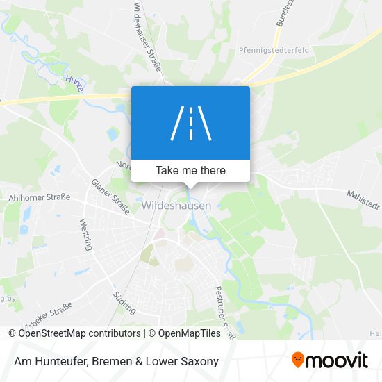 Am Hunteufer map