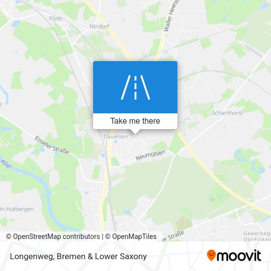Longenweg map