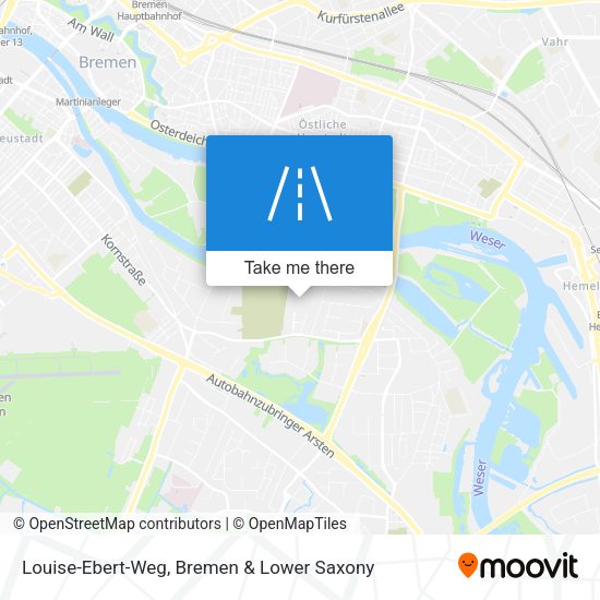 Louise-Ebert-Weg map