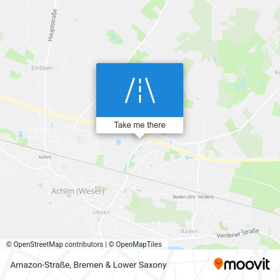 Amazon-Straße map