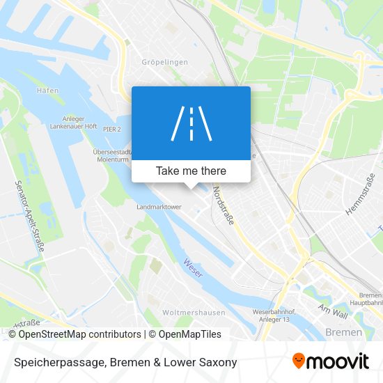 Speicherpassage map