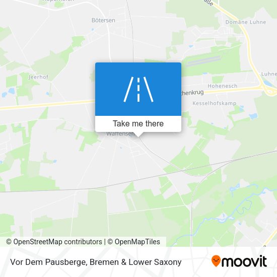 Vor Dem Pausberge map