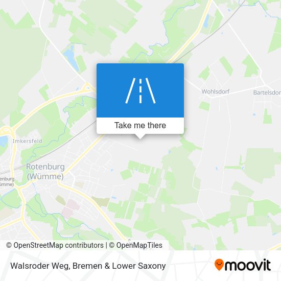 Walsroder Weg map