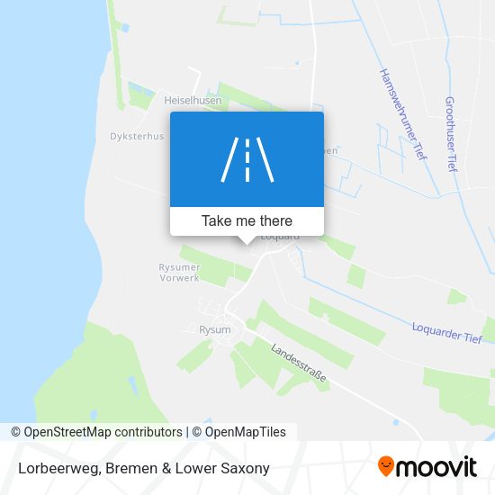 Lorbeerweg map