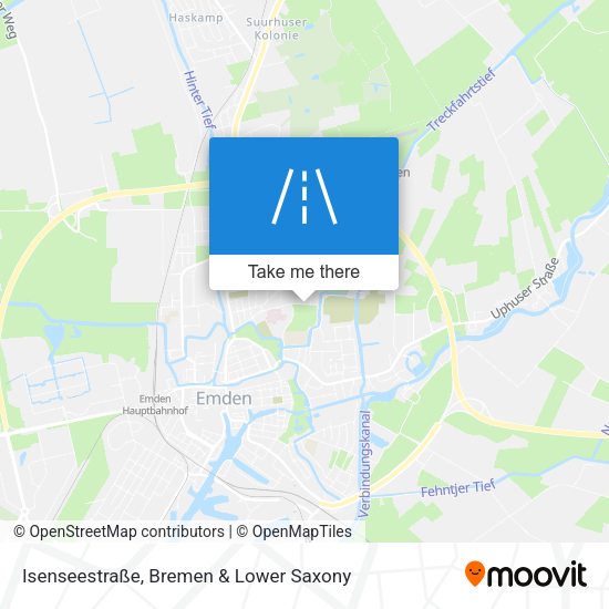 Isenseestraße map