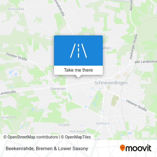 Beekenrahde map