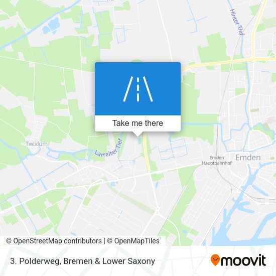 3. Polderweg map