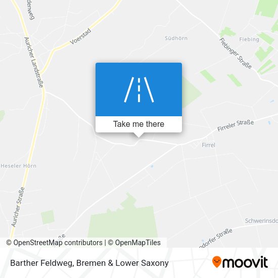 Barther Feldweg map
