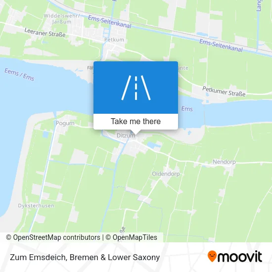 Карта Zum Emsdeich