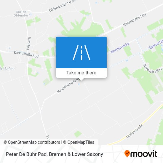 Peter De Buhr Pad map