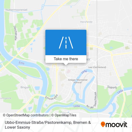 Ubbo-Emmius-Straße / Pastorenkamp map