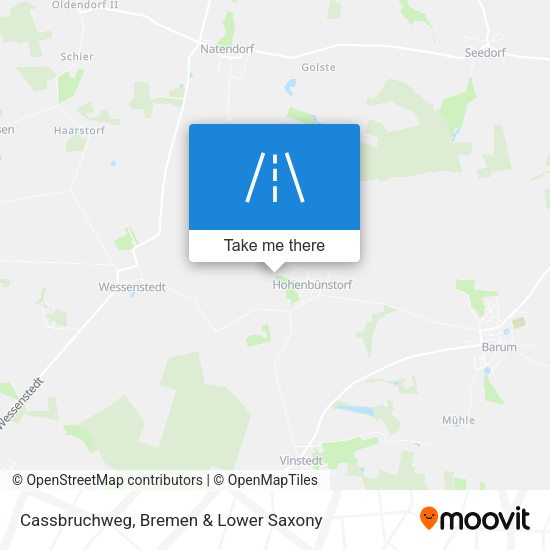 Cassbruchweg map