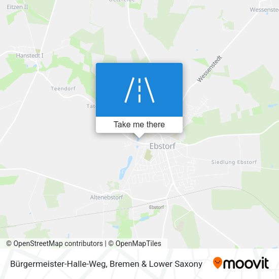 Bürgermeister-Halle-Weg map