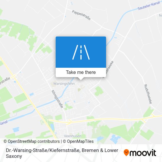 Dr.-Warsing-Straße / Kiefernstraße map