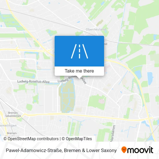 Карта Pawel-Adamowicz-Straße
