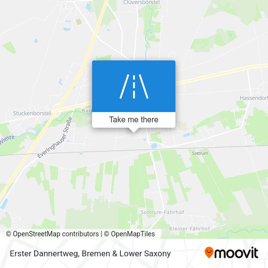 Erster Dannertweg map