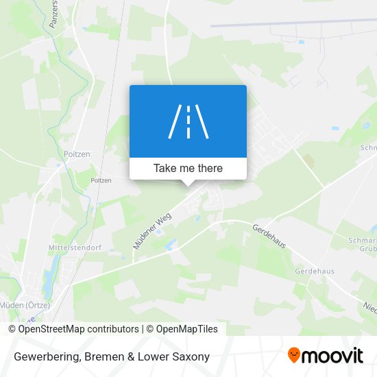 Gewerbering map