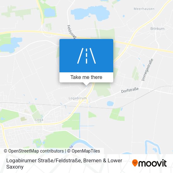 Logabirumer Straße/Feldstraße map