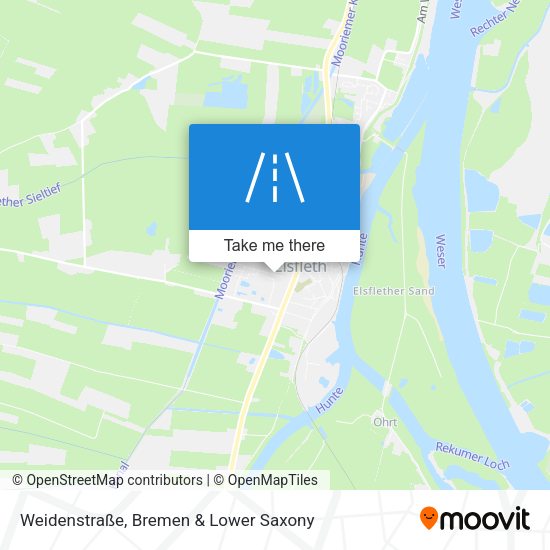 Weidenstraße map