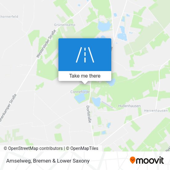Amselweg map