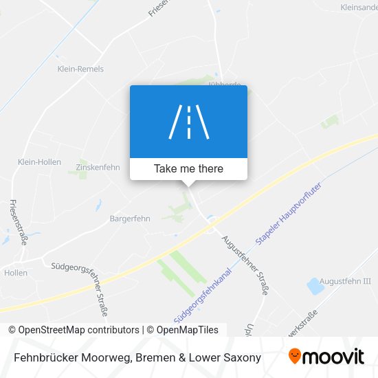 Fehnbrücker Moorweg map