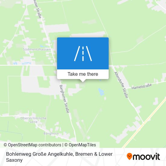 Bohlenweg Große Angelkuhle map