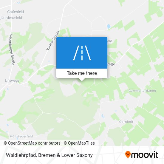Waldlehrpfad map