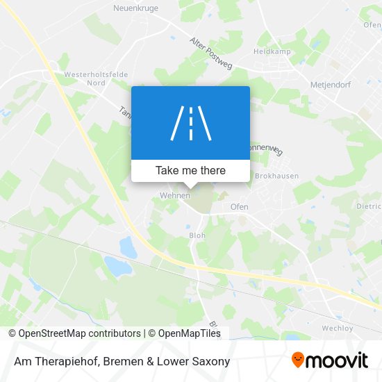 Am Therapiehof map