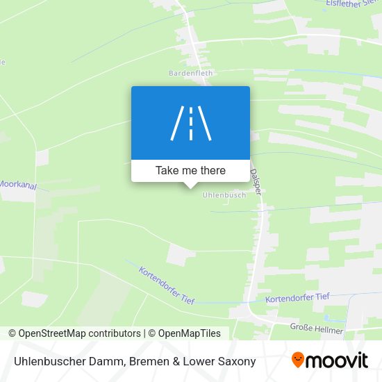 Uhlenbuscher Damm map