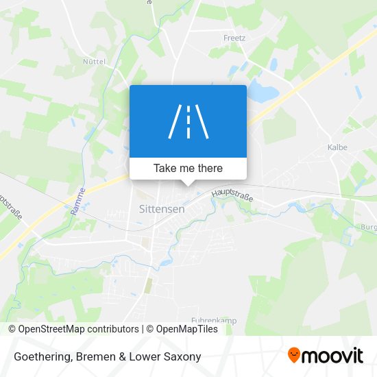 Goethering map