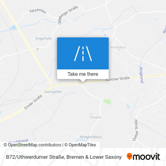 B72/Uthwerdumer Straße map