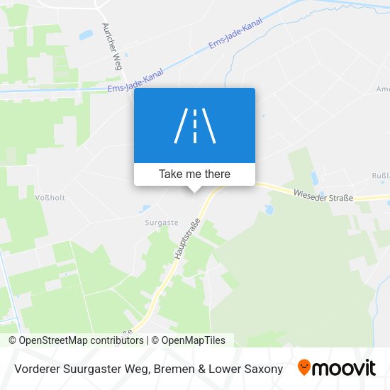 Vorderer Suurgaster Weg map