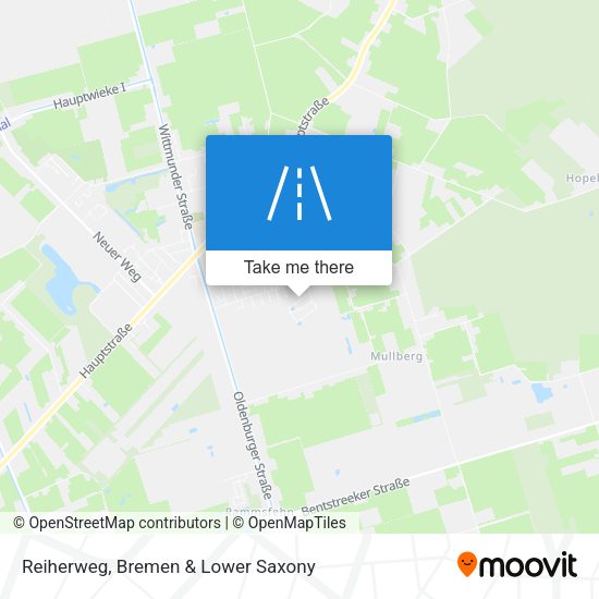 Reiherweg map