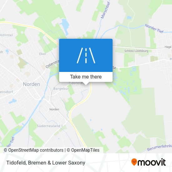 Tidofeld map