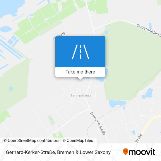 Gerhard-Kerker-Straße map