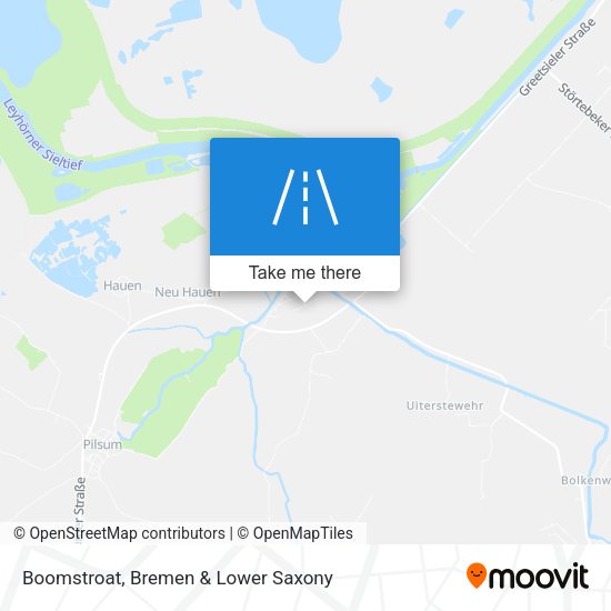 Boomstroat map