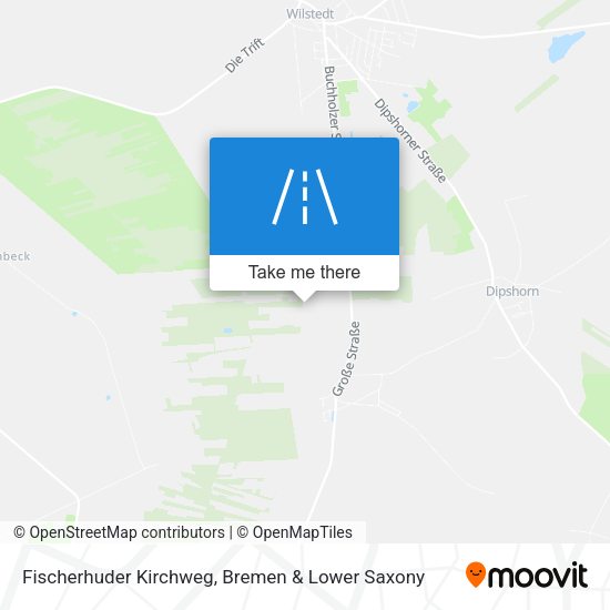 Fischerhuder Kirchweg map
