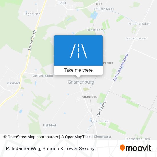 Potsdamer Weg map