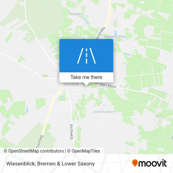 Wiesenblick map