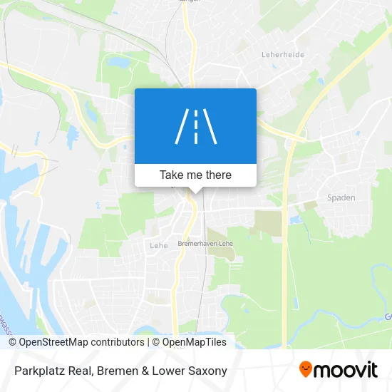 Карта Parkplatz Real
