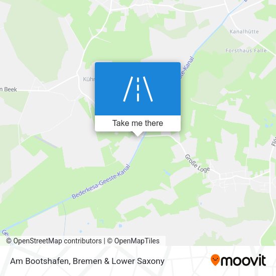 Am Bootshafen map