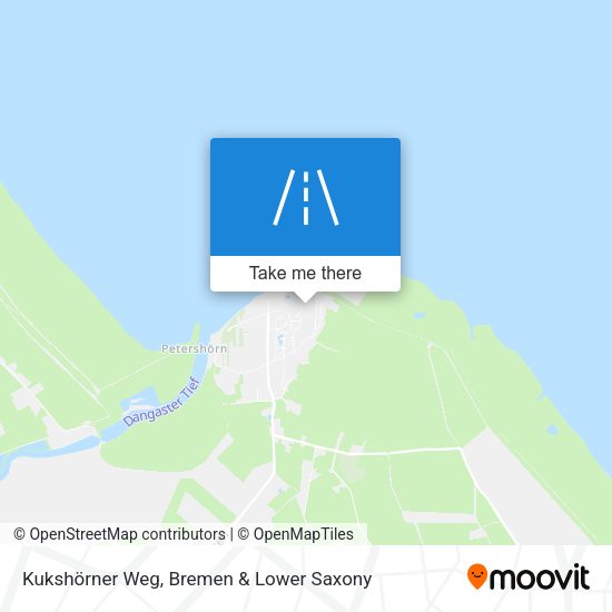 Kukshörner Weg map