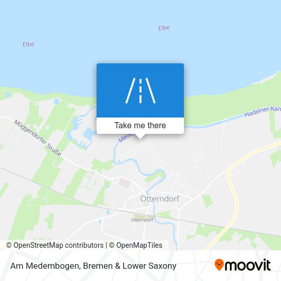 Am Medembogen map